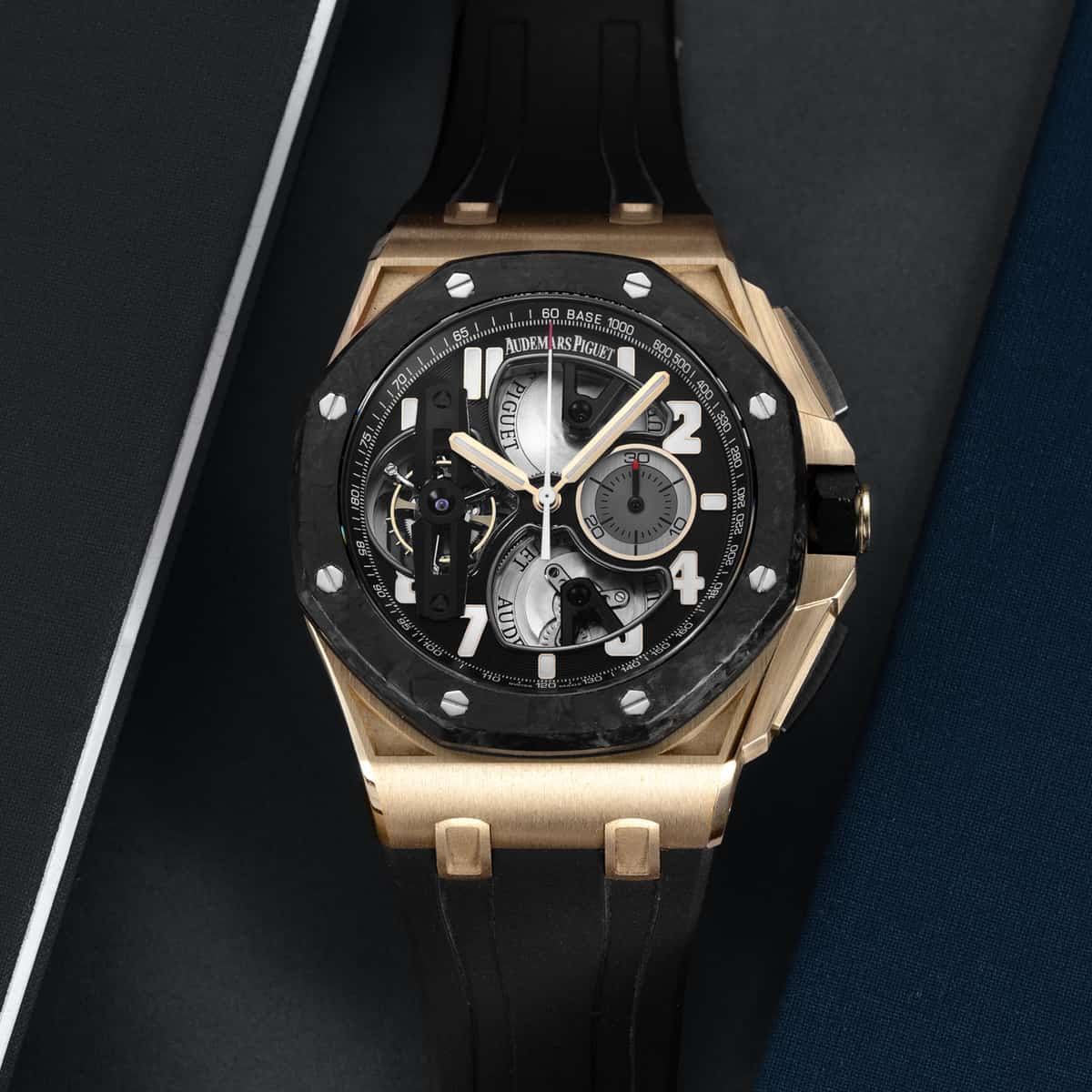 Audemars piguet black royal oak hotsell